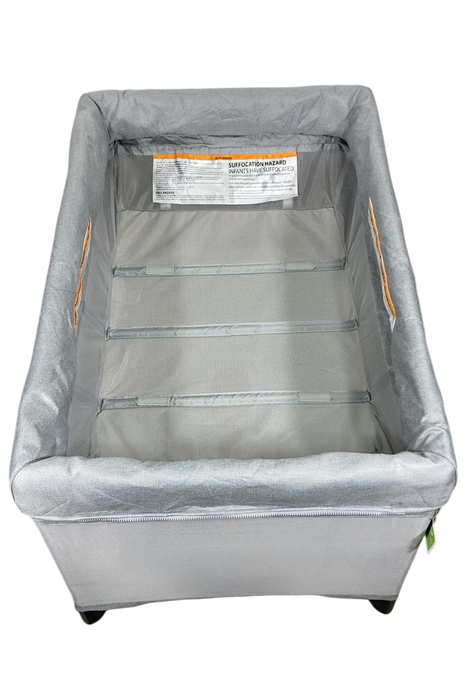 Shop UPPAbaby REMI Playard, Stella (Grey Brushed Melange) at GoodBuy Gear