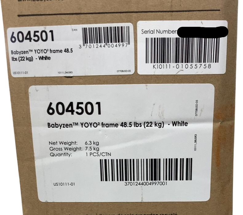 Shop Babyzen YOYO2 Stroller Frame, 2022, White at GoodBuy Gear