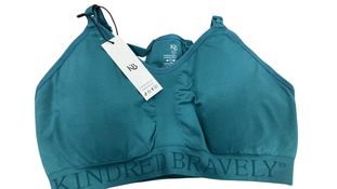 Shop Kindred Bravely Sublime Hands-Free Pumping & Nursing Bra, Regular, Teal, XL at GoodBuy Gear