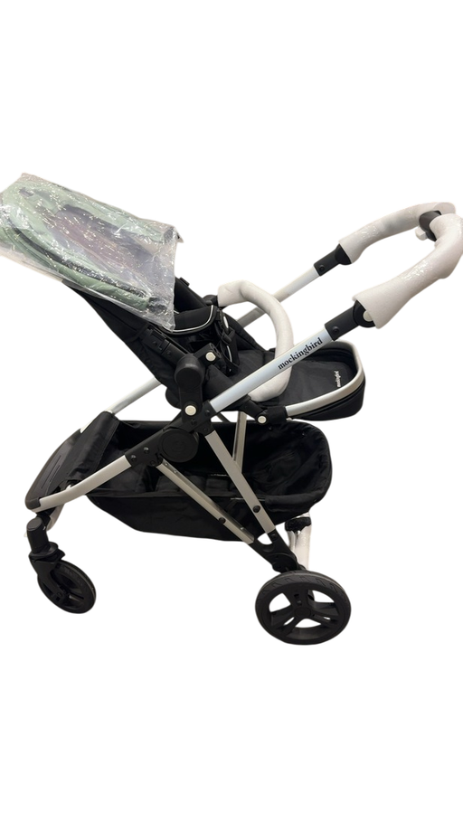 Shop Mockingbird Single to Double 2.0 Stroller, 2025, Sage, Silver With Penny Leather, Windowpane at GoodBuy Gear