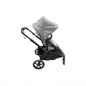 Shop Bugaboo Kangaroo Single To Double Stroller, 2026, Black, Moon Grey, Moon Grey at GoodBuy Gear