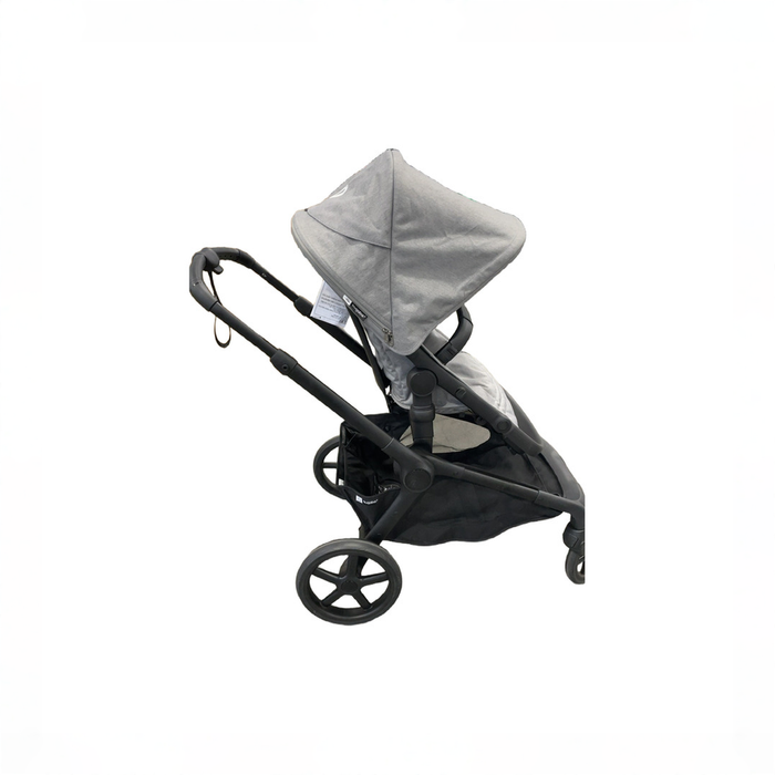 Shop Bugaboo Kangaroo Single To Double Stroller, 2026, Black, Moon Grey, Moon Grey at GoodBuy Gear