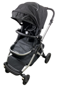 Shop Mockingbird Single to Double 2.0 Stroller, 2024, Black, Silver With Black Leather, Windowpane at GoodBuy Gear
