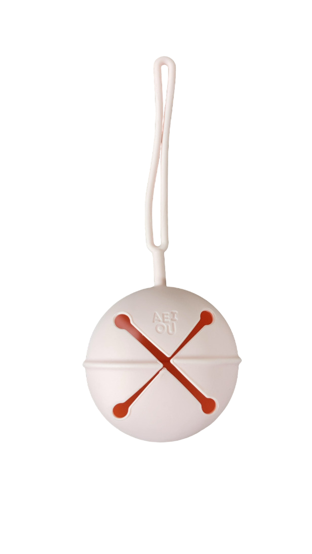 AEIOU Silicone Pacifier Pouch, Petal — GoodBuy Gear