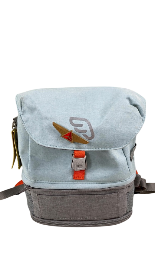 Shop Stokke JetKids BedBox + Crew Backpack Travel Bundle, Blue Sky at GoodBuy Gear