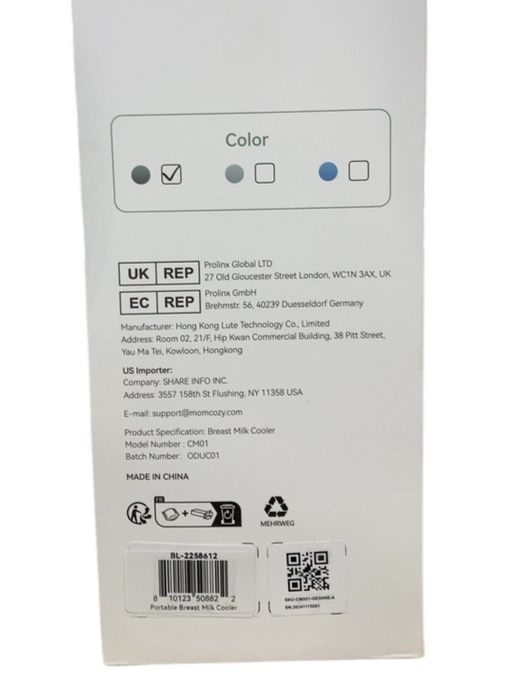 Shop Momcozy Portable Breastmilk Cooler, Mint at GoodBuy Gear