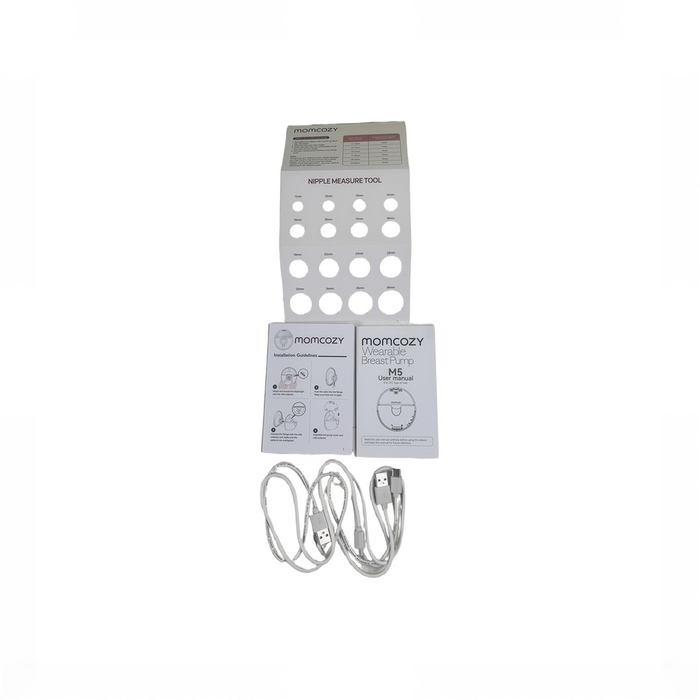 Shop Momcozy All-in-one M5 Double Wearable Breast Pump, Quill Grey at GoodBuy Gear