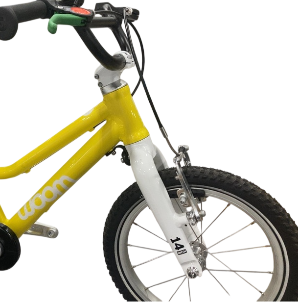Shop Woom GO 2 Bike- 14”, Vibrant yellow at GoodBuy Gear