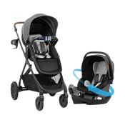 Shop Evenflo Shyft Intuiti Travel System with Revolve180 LiteMax NXT Rotational Infant Car Seat, 2024, Angler Tweed, Plus w/ Sensory Soothe at GoodBuy Gear