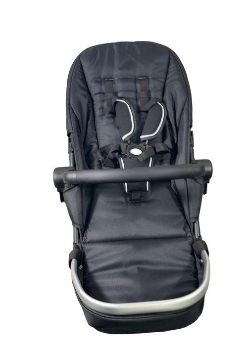 used Mockingbird 2nd Seat Kit with Extendable Canopy, 2023, Silver with Black Leather