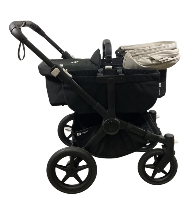 Bugaboo Donkey 5 Mono Stroller, 2025, Black, Midnight Black, Misty White