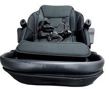 Shop Mockingbird Single to Double 3.0 Stroller, 2025, Charcoal with Penny Leather, Solid Black at GoodBuy Gear