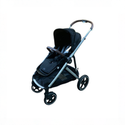 Shop Cybex Gazelle S Modular Stroller, 2023, Moon Black, Silver Frame at GoodBuy Gear