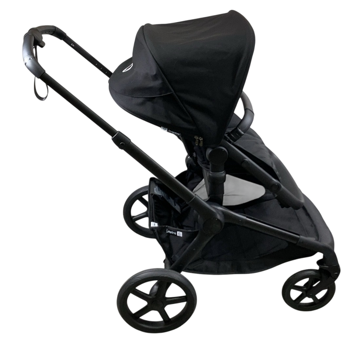Shop Bugaboo Kangaroo Single To Double Stroller, 2024, Black, Midnight Black, Midnight Black at GoodBuy Gear