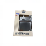 Shop DRAFT - Lalo Stainless Suction Plate, Sage at GoodBuy Gear