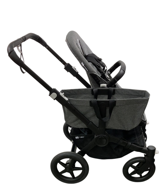 Shop Bugaboo Donkey 5 Mono Stroller, Black, Grey Melange, 2024, No Canopy at GoodBuy Gear