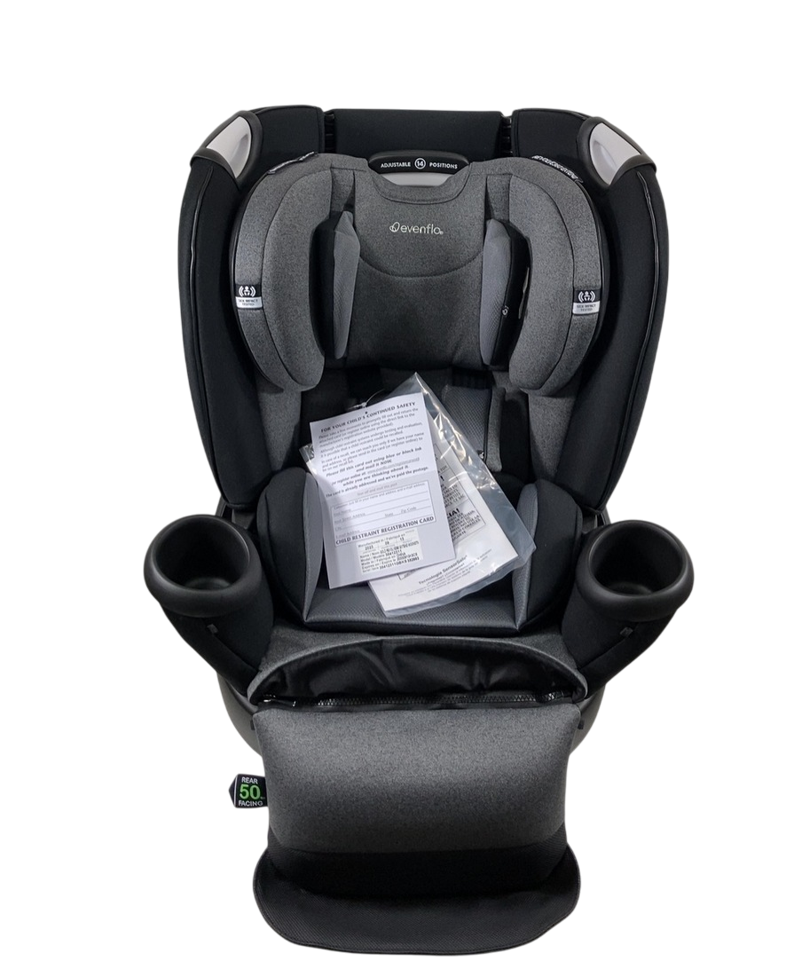 evenflo revolve 360 moonstone Evenflo Gold Revolve 360 Extend All-in-one Rotational Car Seat With SensorSafe, 2023, Moonstone Gray