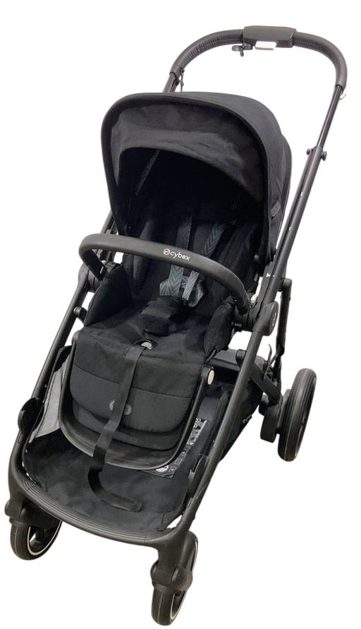 Shop Cybex e-Gazelle S Stroller, 2024, Black, Moon Black at GoodBuy Gear