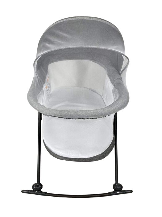 Shop Baby Delight Go With Me Slumber Deluxe Portable Rocking Bassinet, Charcoal Tweed at GoodBuy Gear