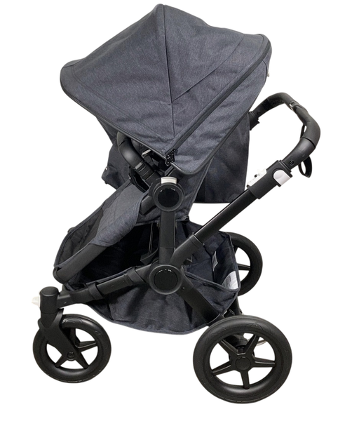 Shop Bugaboo Donkey 5 Mono Stroller, 2022, Black, Washed Black, Washed Black at GoodBuy Gear