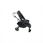Shop Mockingbird Single to Double 3.0 Stroller, 2025, Charcoal with Penny Leather, Solid Black at GoodBuy Gear