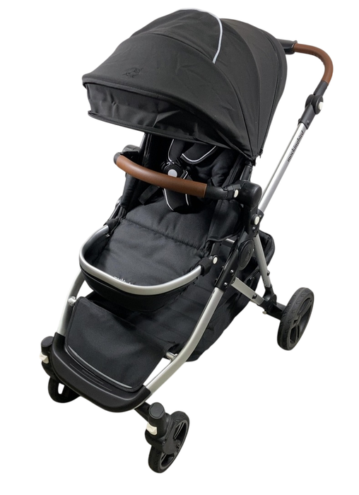 Shop Mockingbird Single to Double 2.0 Stroller, 2024, Black, Silver With Penny Leather, Windowpane at GoodBuy Gear