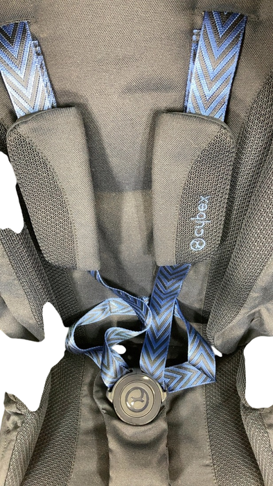 Shop Cybex Gazelle S Modular Stroller, 2024, Ocean Blue, Silver Frame at GoodBuy Gear