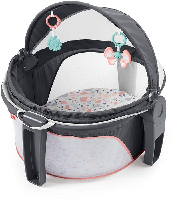 used Fisher Price On-the-Go Baby Dome, Pink Pacific Pebble