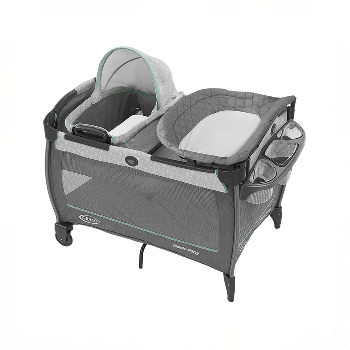 Shop Graco Pack 'n Play Close2Baby Bassinet Playard, Derby at GoodBuy Gear