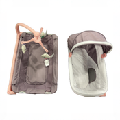 Shop DRAFT - Pamo Babe Pack and Play 4-in-1 Baby Playard with Bassinet & Changing Table, Pink at GoodBuy Gear
