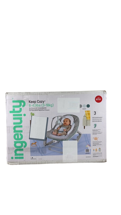 Shop Ingenuity Keep Cozy 3-in-1 Grow With Me Bouncer & Rocker, Weaver at GoodBuy Gear