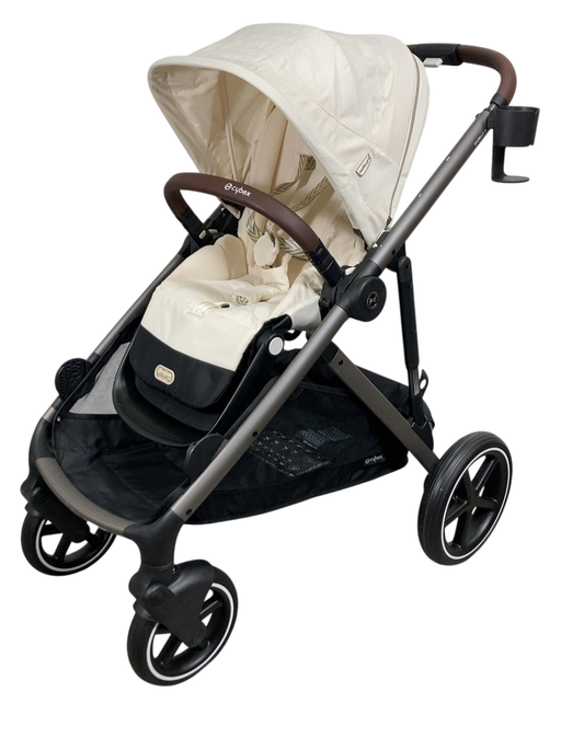 Shop Cybex Gazelle S Modular Stroller, 2024, Seashell Beige, Taupe Frame at GoodBuy Gear