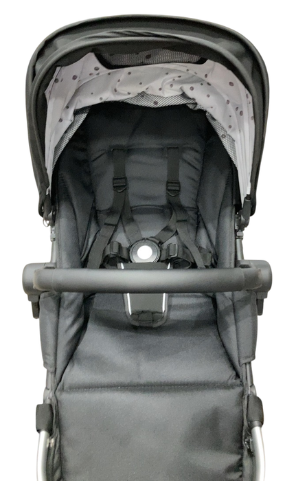 Shop Mockingbird 2nd Seat Kit 2.0, Black, Watercolor Drops, Silver With Black Leather at GoodBuy Gear
