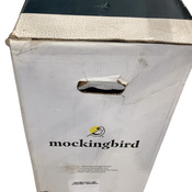 Shop Mockingbird Single 2.0 Stroller, 2025, Black, Silver With Penny Leather, Windowpane at GoodBuy Gear