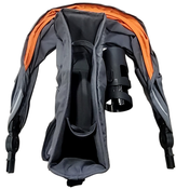 Shop Delta Children Jeep Sport All-Terrain Stroller Wagon, Grey with Bonfire Orange at GoodBuy Gear