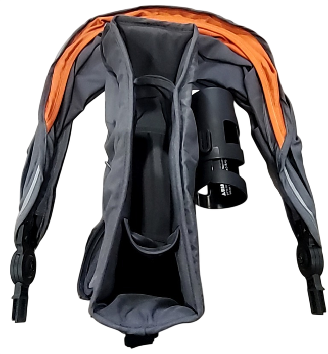 Shop Delta Children Jeep Sport All-Terrain Stroller Wagon, Grey with Bonfire Orange at GoodBuy Gear