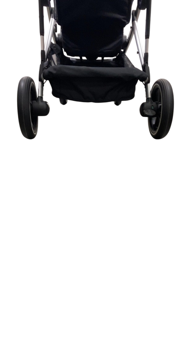 Shop Cybex Gazelle S Modular Stroller, 2024, Moon Black, Silver Frame at GoodBuy Gear