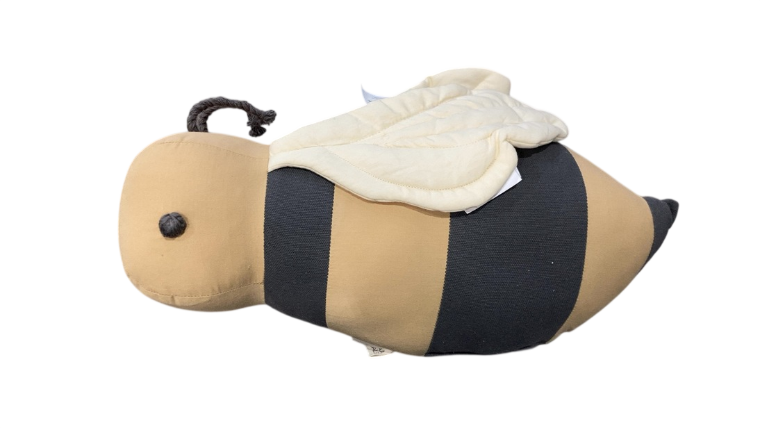 Shop Lorena Canals Cushion Buzzy Bee, Honey/Black at GoodBuy Gear
