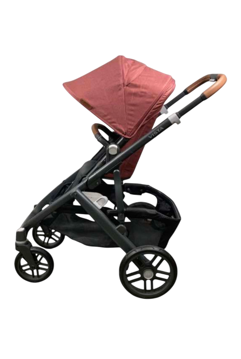 Shop UPPAbaby VISTA V2 Stroller, 2023, Lucy (Rosewood Melange) at GoodBuy Gear