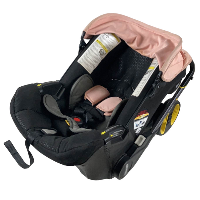 Doona Infant Car Seat & Stroller Combo, Blush Pink, 2020