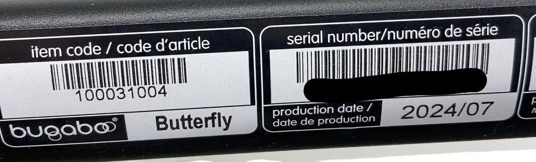 Shop Bugaboo Butterfly Stroller, 2024, Black, Midnight Black, Midnight Black at GoodBuy Gear