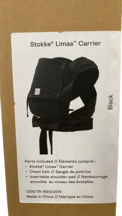 Shop Stokke Limas Carrier, Black at GoodBuy Gear