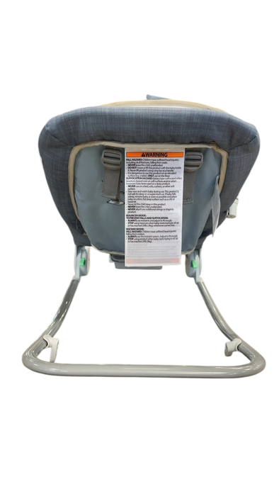 Shop Ingenuity Happy Belly Rock-to-Bounce Massage Seat, Chambray at GoodBuy Gear