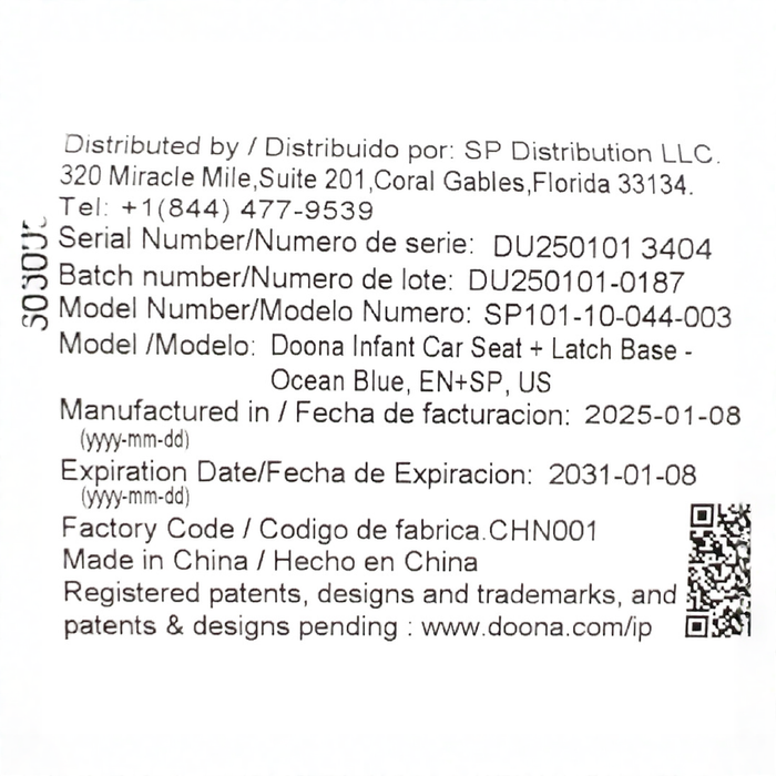 Shop Doona Infant Car Seat & Stroller Combo, 2025, Ocean Blue at GoodBuy Gear