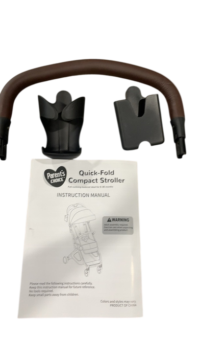 Shop Parent's Choice Lightweight Quick Fold Baby Stroller, 2025, Black at GoodBuy Gear