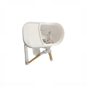 Shop Munchkin Float Foldable High Chair, White at GoodBuy Gear