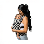 Shop Mabē The Monarch Carrier, Ebony Check at GoodBuy Gear