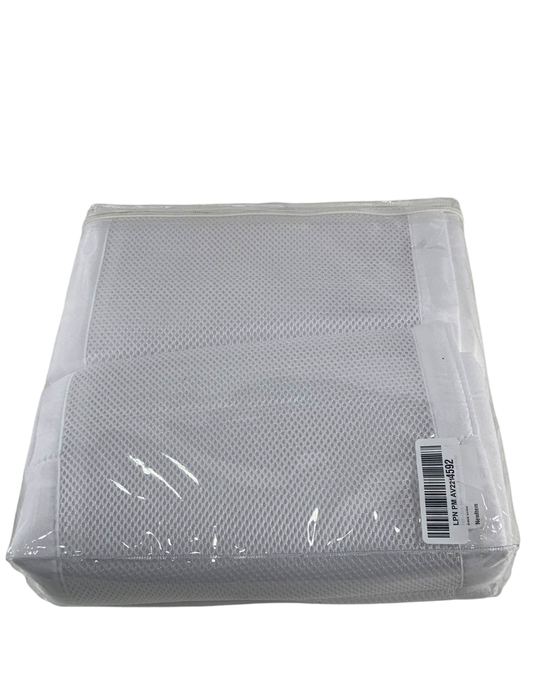 Shop Breathable Baby Mesh Crib Liner, Full Size/4 Sides, White at GoodBuy Gear