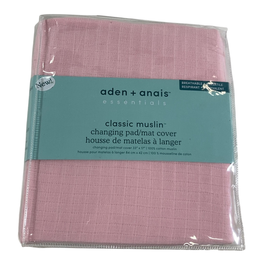 Shop Aden + Anais Essentials Changing Pad Cover, Pink at GoodBuy Gear