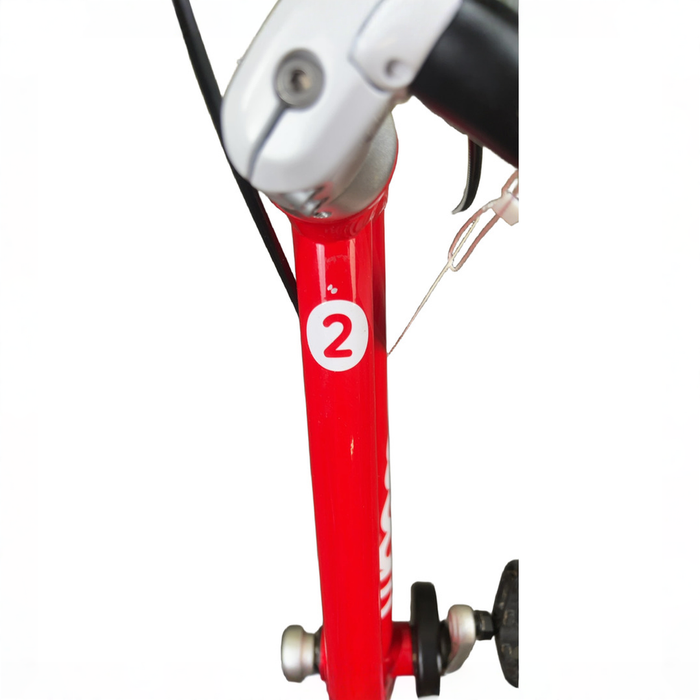 Shop Woom ORIGINAL 2 Bike- 14”, Woom Red at GoodBuy Gear